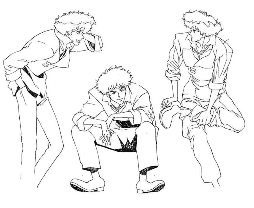 Desenhos de Cowboy Bebop Para Colorir 6