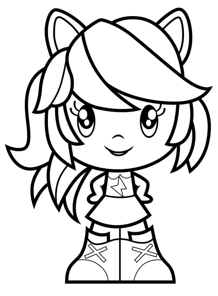 Desenhos de Cutie Mark Crew Para Colorir 16