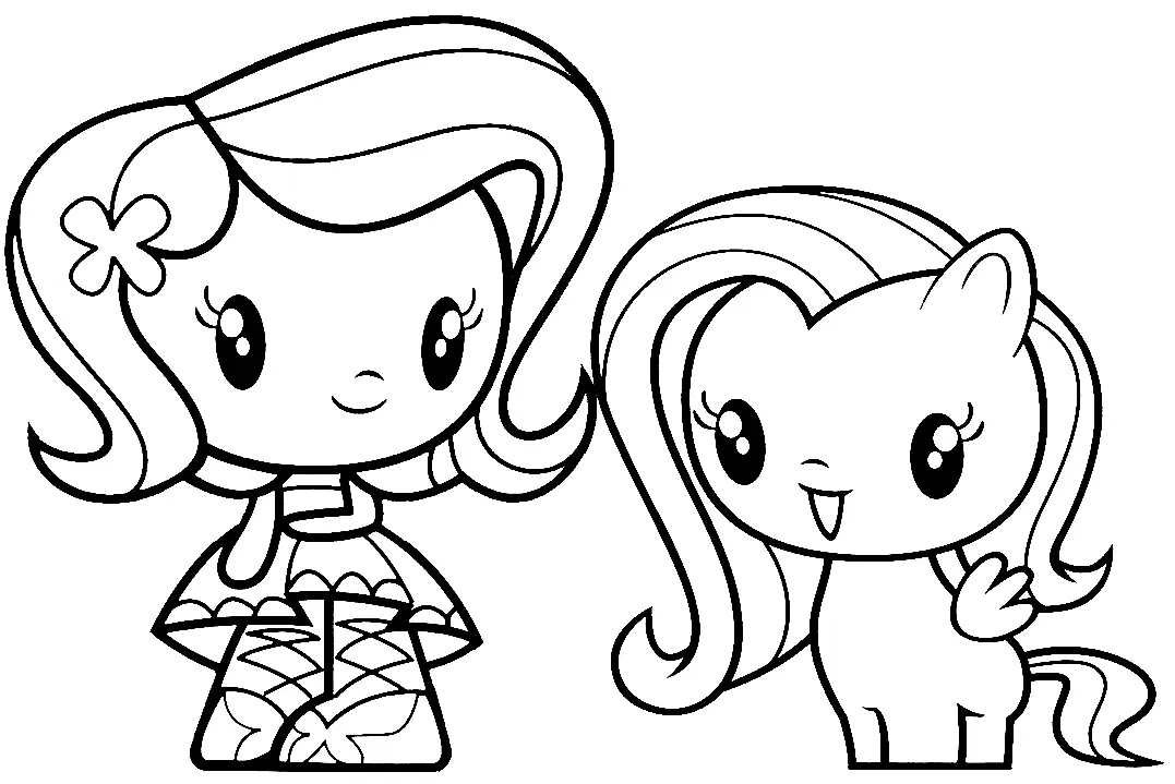 Desenhos de Cutie Mark Crew Para Colorir 3