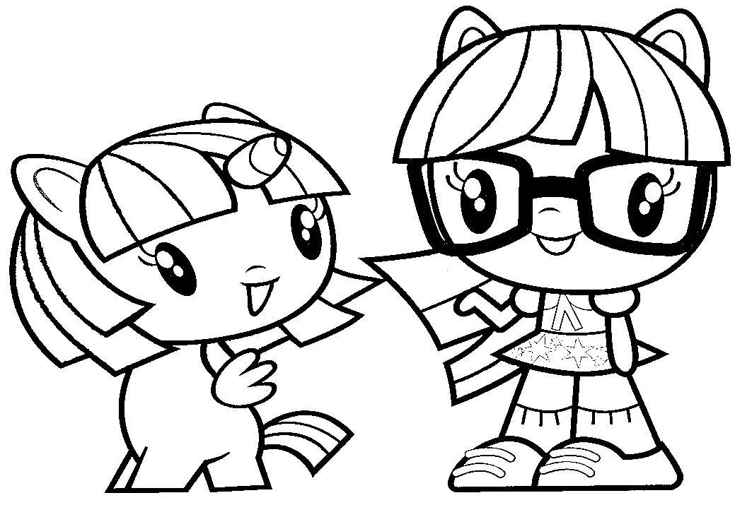 Desenhos de Cutie Mark Crew Para Colorir 5