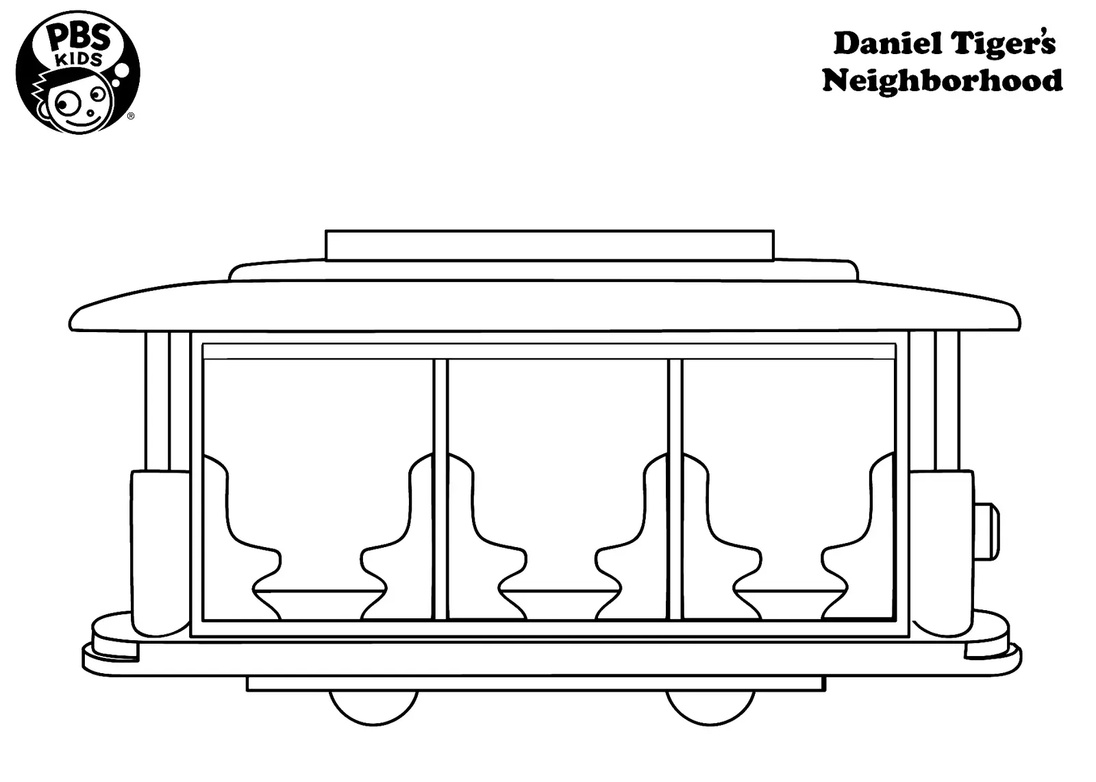 Desenhos de Daniel Tigre Para Colorir 12