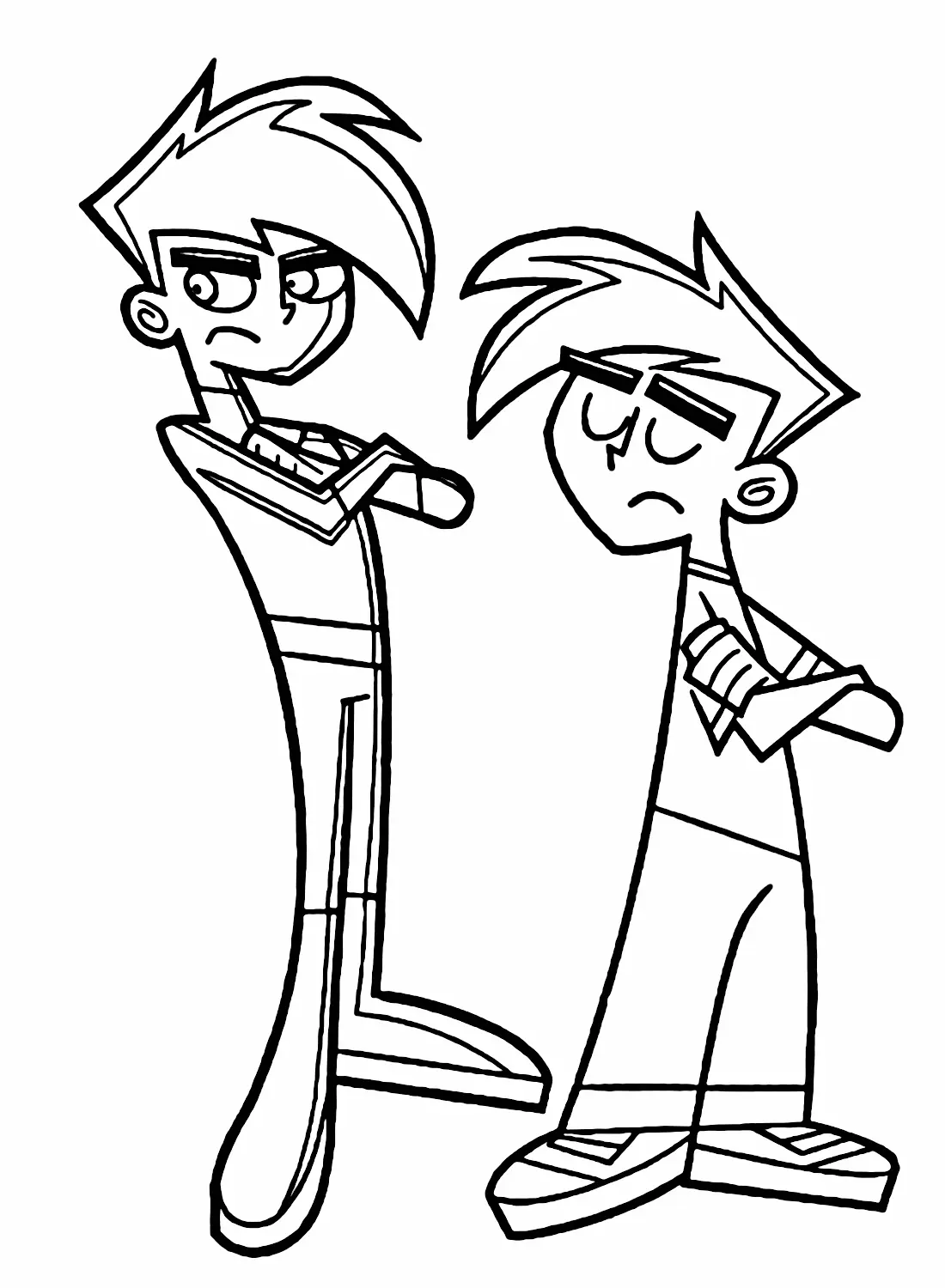 Desenhos de Danny Phantom Para Colorir 1