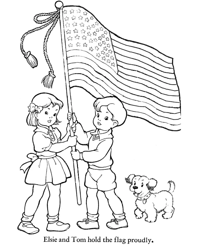 Desenhos de Dia Dos Veteranos Para Colorir