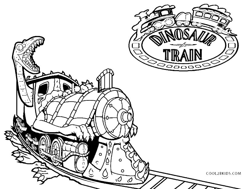 Desenhos de Dinosaur Train Para Colorir 2