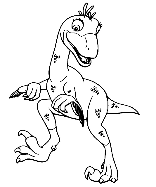 Desenhos de Dinosaur Train Para Colorir 27