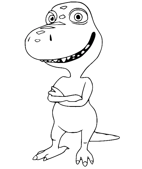 Desenhos de Dinosaur Train Para Colorir 30