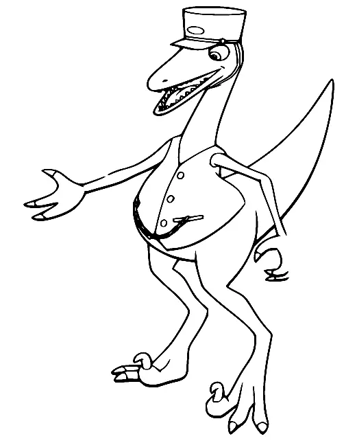 Desenhos de Dinosaur Train Para Colorir 31