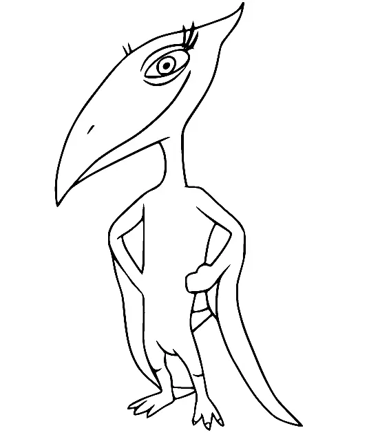 Desenhos de Dinosaur Train Para Colorir 41