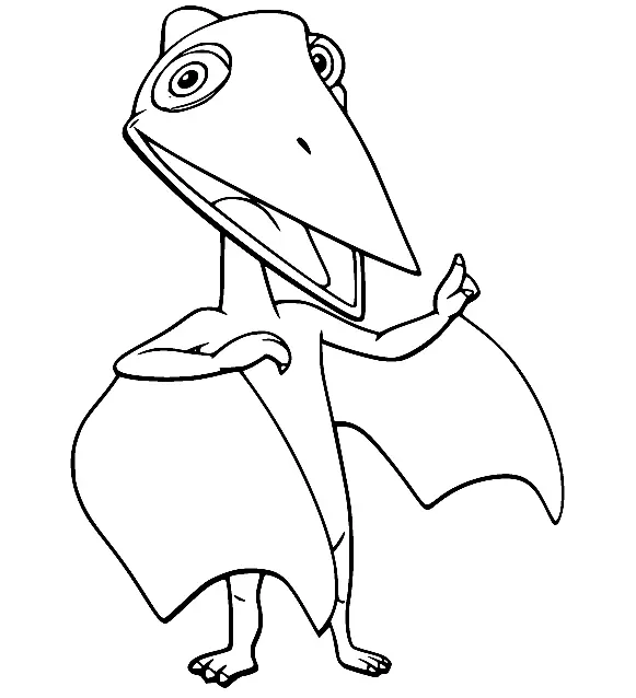 Desenhos de Dinosaur Train Para Colorir 48