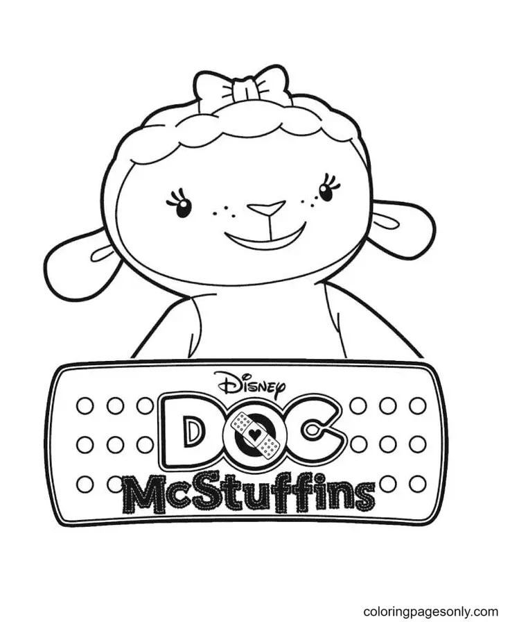 Desenhos de Doc McStuffins Para Colorir 1