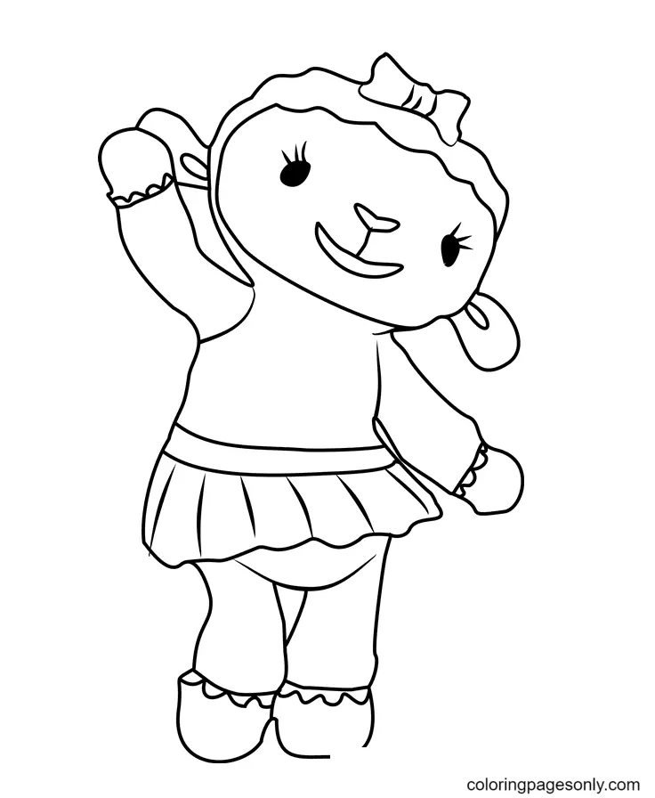 Desenhos de Doc McStuffins Para Colorir 10