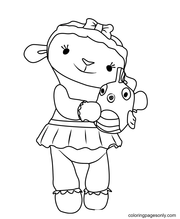 Desenhos de Doc McStuffins Para Colorir 16