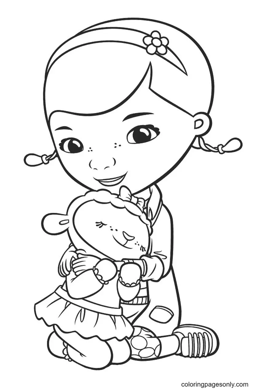 Desenhos de Doc McStuffins Para Colorir 22