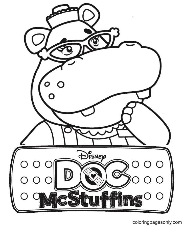 Desenhos de Doc McStuffins Para Colorir 24