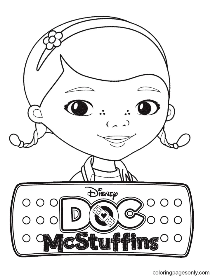 Desenhos de Doc McStuffins Para Colorir 26