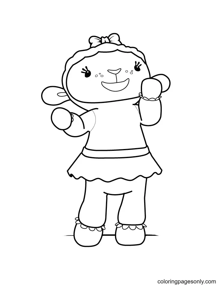 Desenhos de Doc McStuffins Para Colorir 32