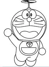 Desenhos de Doraemon Para Colorir 6