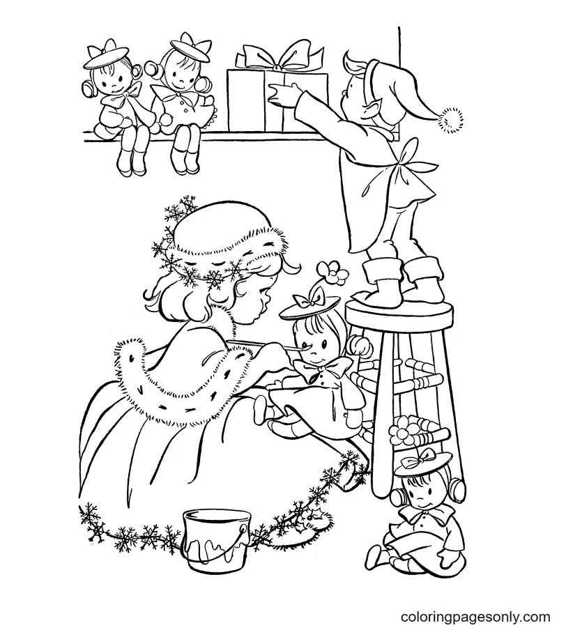 Desenhos de Duende Para Colorir 38