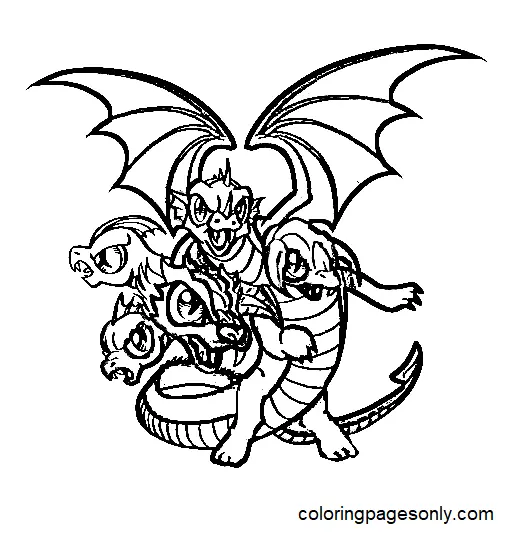 Desenhos de Dungeons e Dragons Para Colorir 22