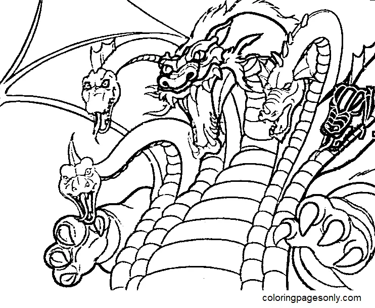 Desenhos de Dungeons e Dragons Para Colorir 3