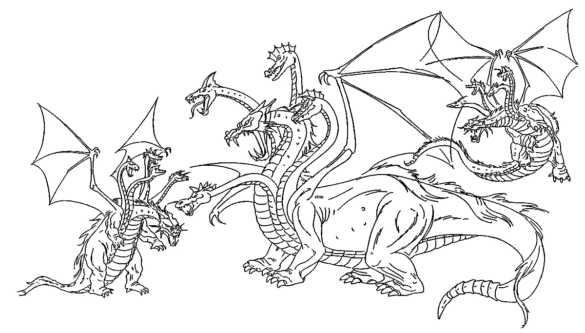 Desenhos de Dungeons e Dragons Para Colorir 6