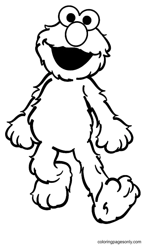 Desenhos de Elmo Para Colorir 16