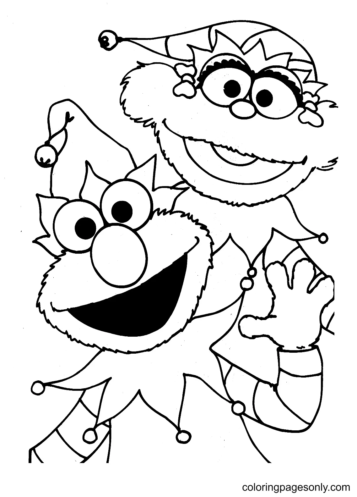 Desenhos de Elmo Para Colorir 26