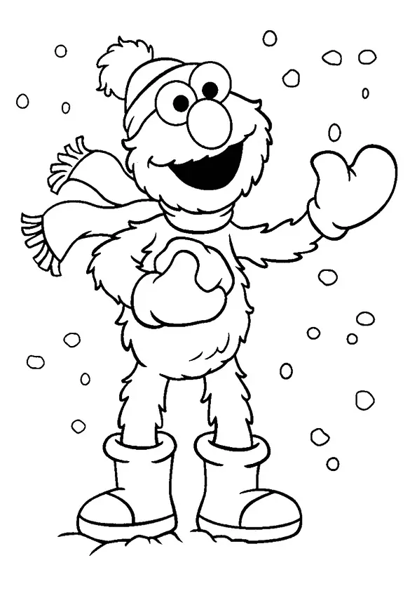 Desenhos de Elmo Para Colorir 8