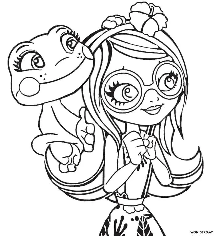 Desenhos de Enchantimals Para Colorir 20