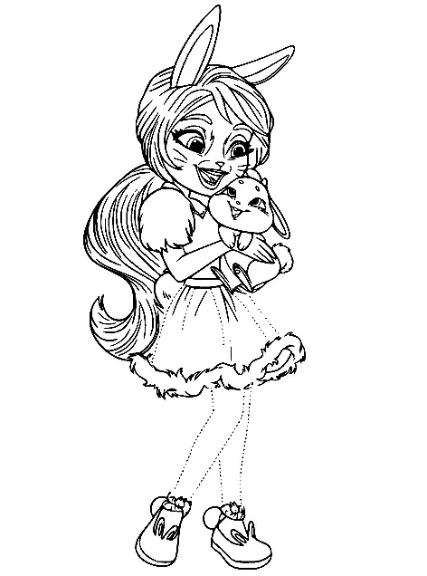 Desenhos de Enchantimals Para Colorir 21