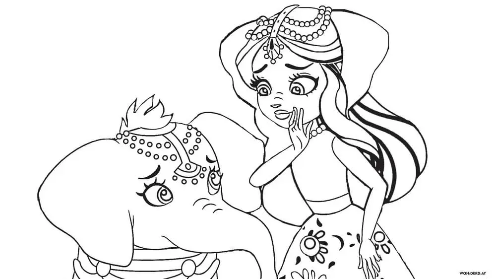 Desenhos de Enchantimals Para Colorir 27