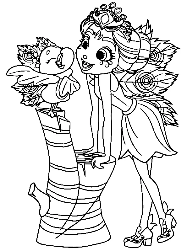 Desenhos de Enchantimals Para Colorir 38