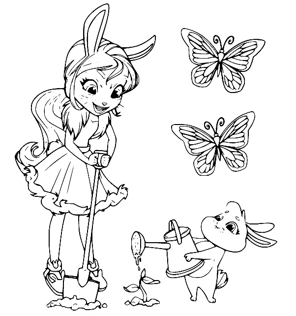 Desenhos de Enchantimals Para Colorir 47