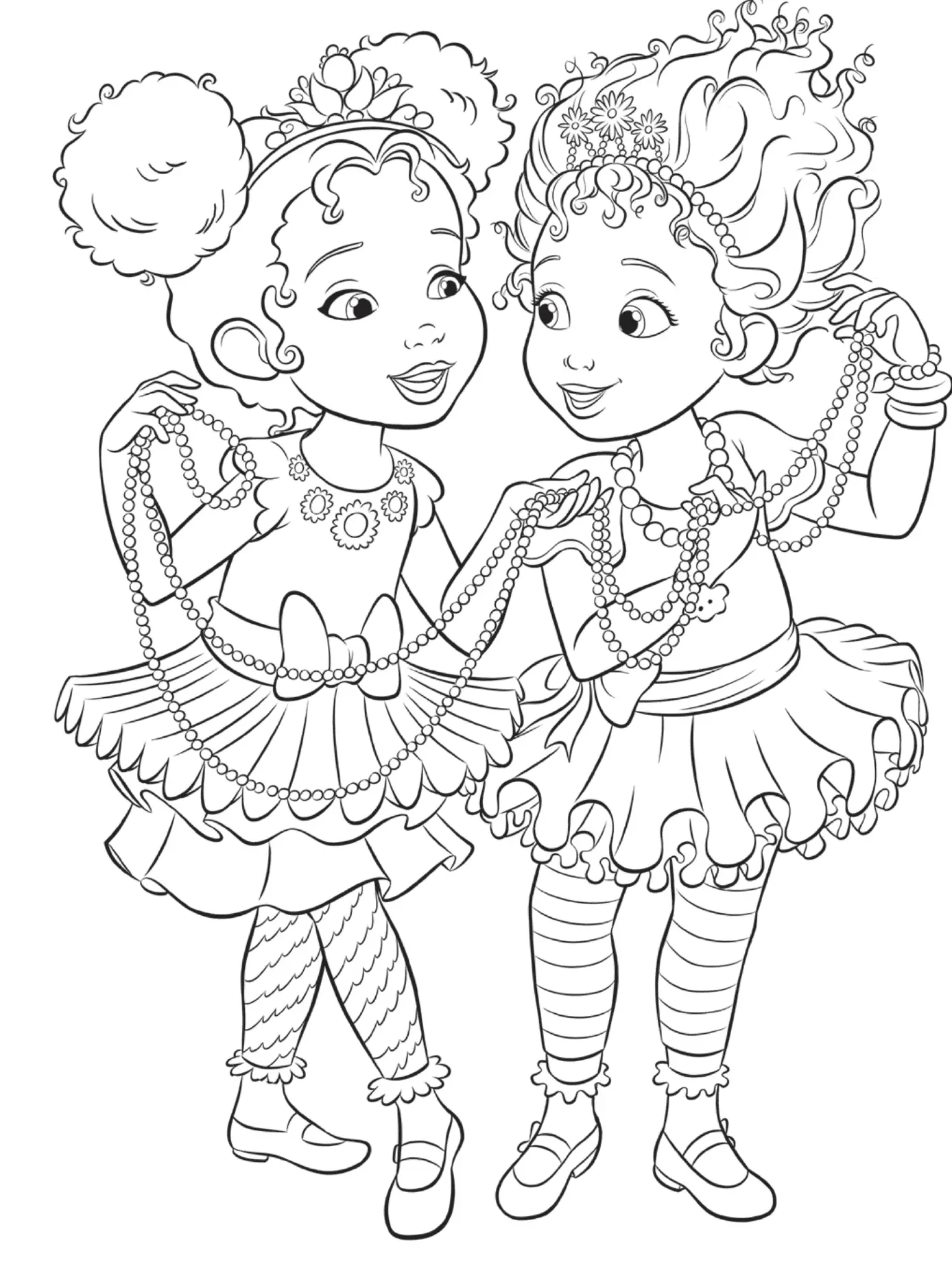 Desenhos de Fancy Nancy Para Colorir 1