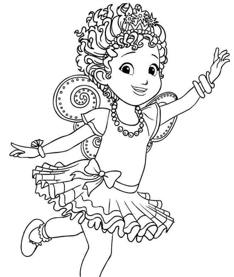 Desenhos de Fancy Nancy Para Colorir 12