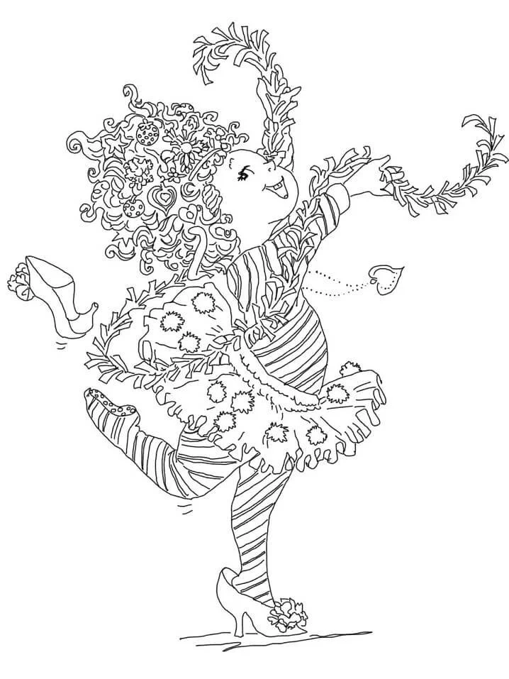 Desenhos de Fancy Nancy Para Colorir 19