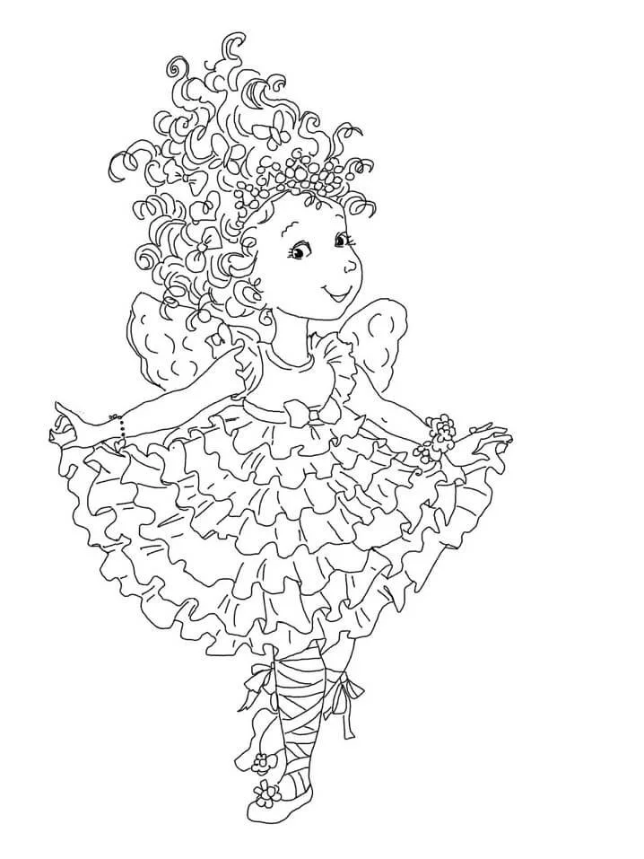 Desenhos de Fancy Nancy Para Colorir 24