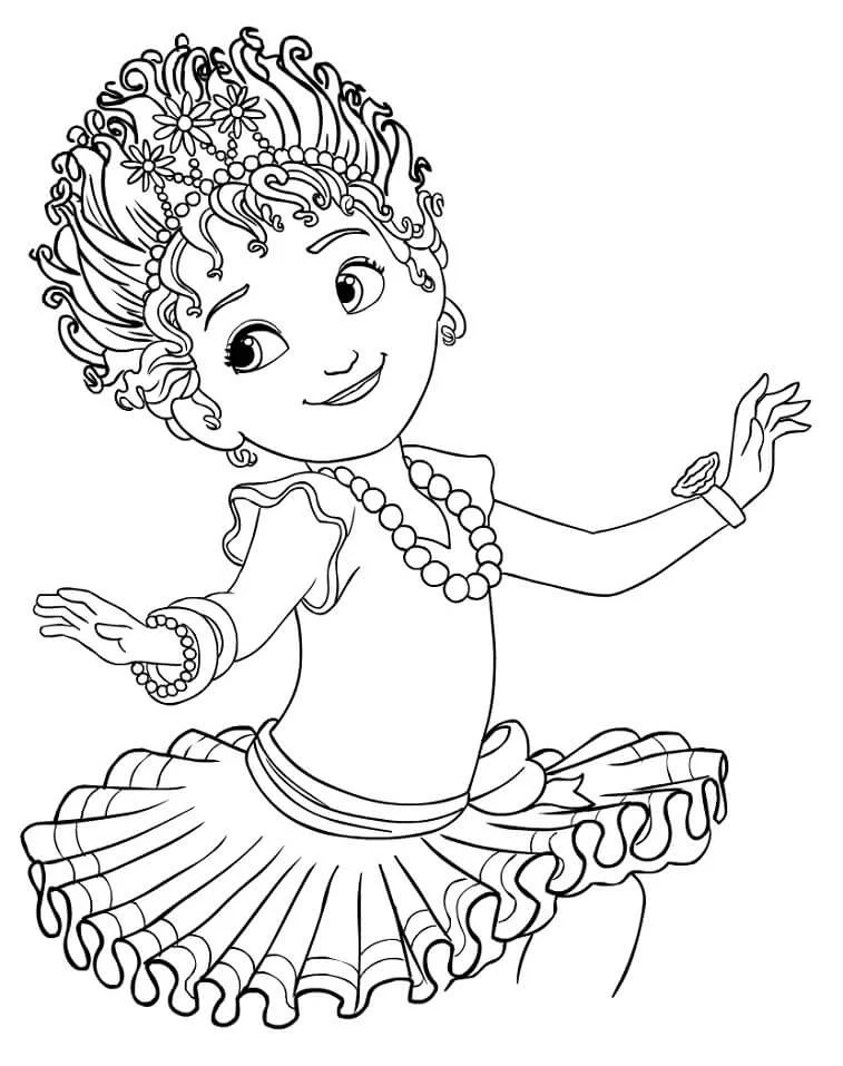 Desenhos de Fancy Nancy Para Colorir 5