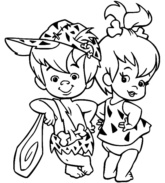 Desenhos de Flintstones Para Colorir 12