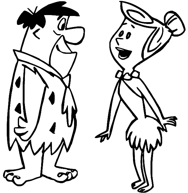 Desenhos de Flintstones Para Colorir 27