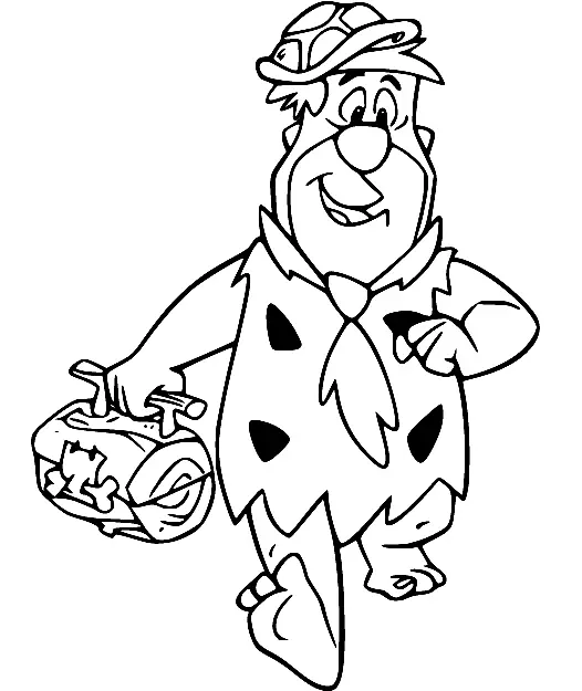 Desenhos de Flintstones Para Colorir 29