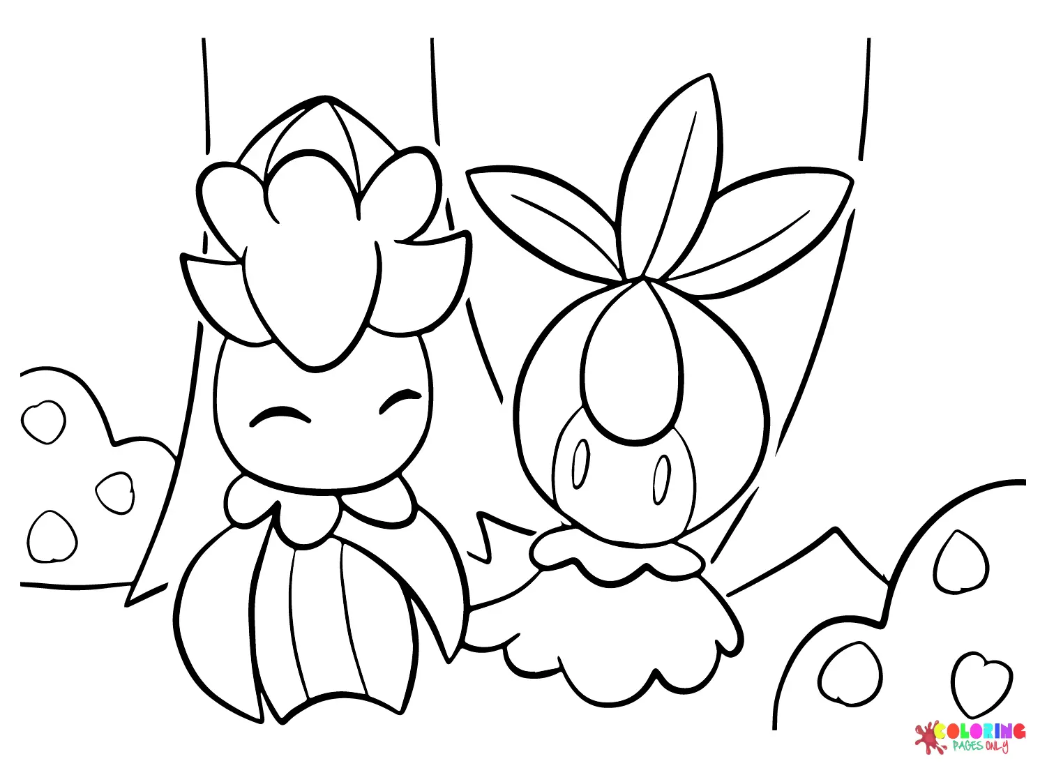 Desenhos de Fomantis Para Colorir 1