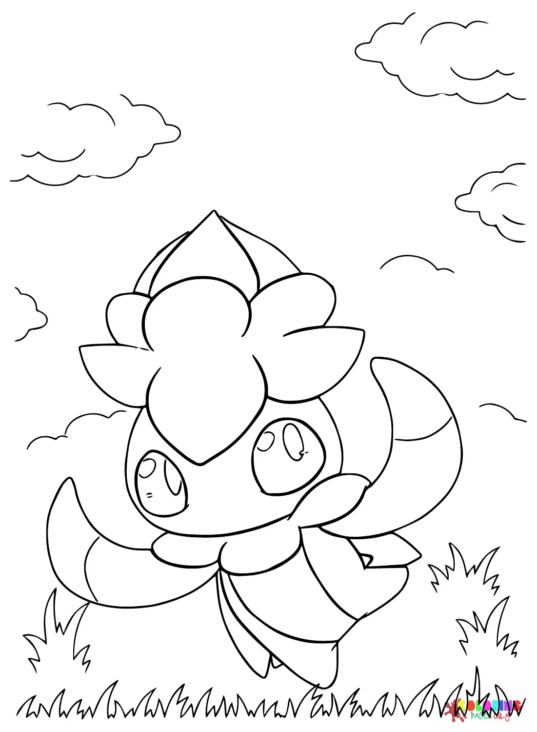 Desenhos de Fomantis Para Colorir 21