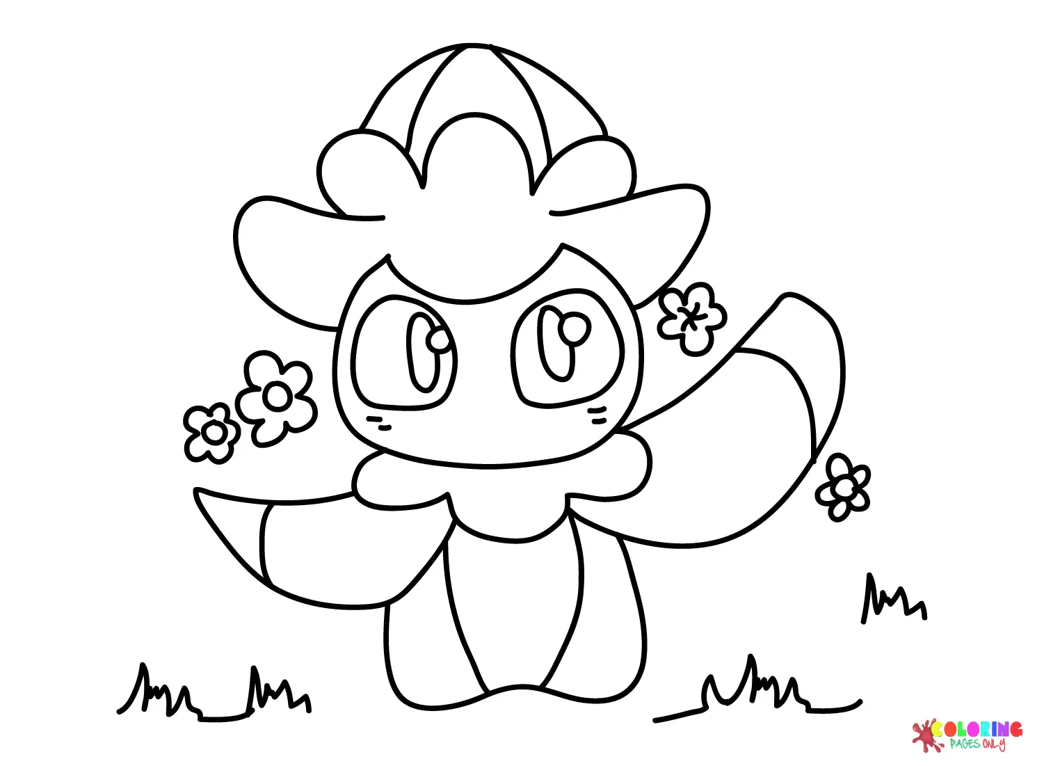 Desenhos de Fomantis Para Colorir 5