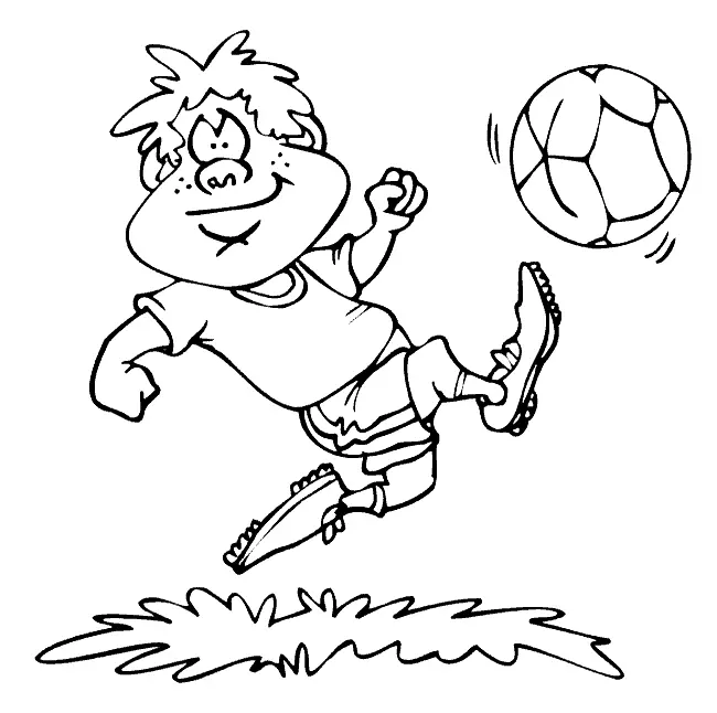 Desenhos de Futebol Para Colorir