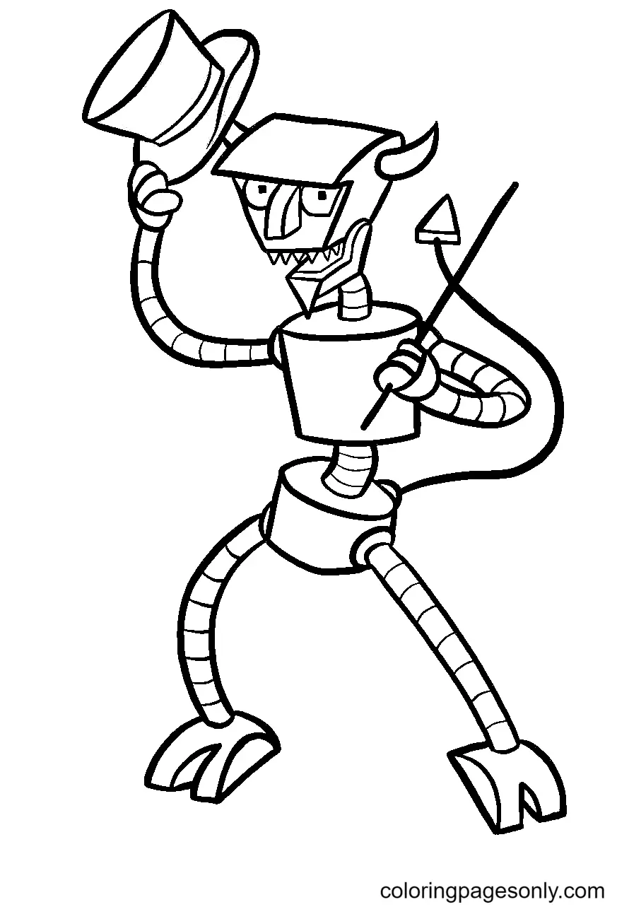 Desenhos de Futurama Para Colorir 26