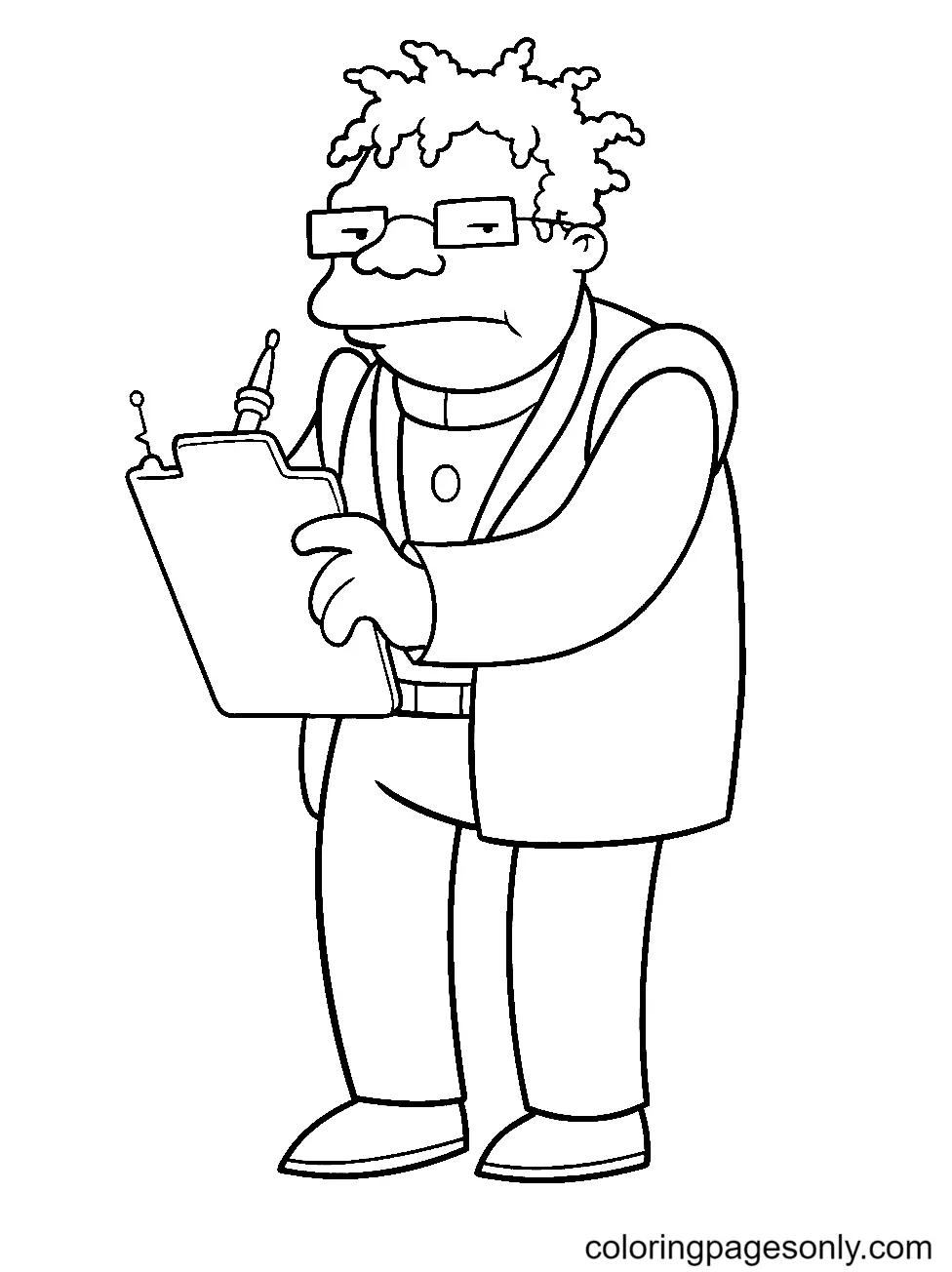 Desenhos de Futurama Para Colorir 40