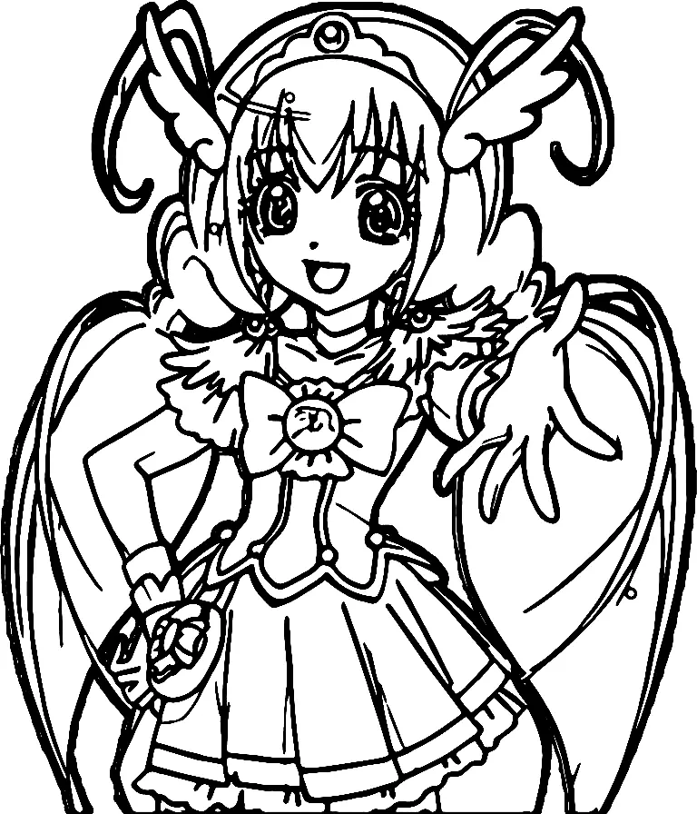 Desenhos de Glitter Force Para Colorir 32