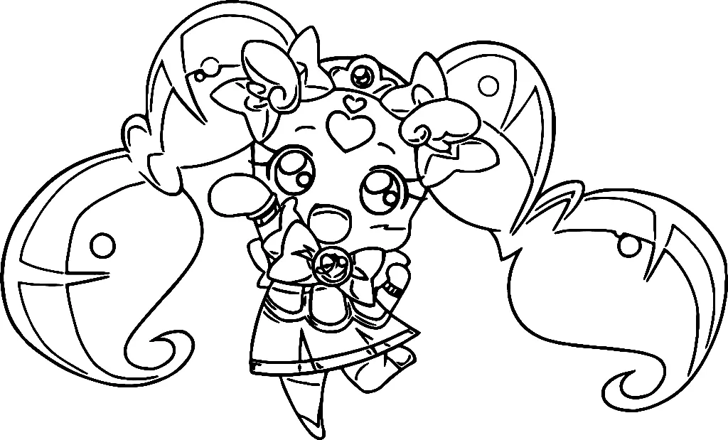 Desenhos de Glitter Force Para Colorir 33