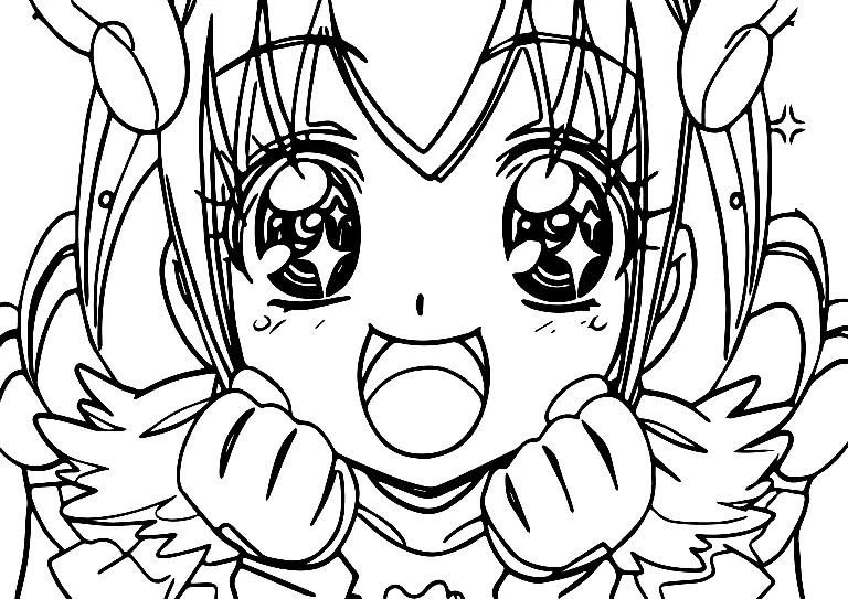 Desenhos de Glitter Force Para Colorir 43